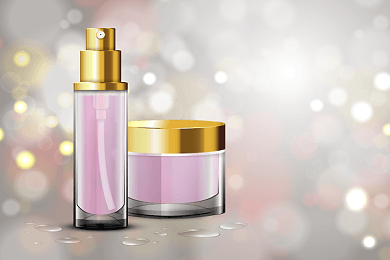 化妝品產品海報素材