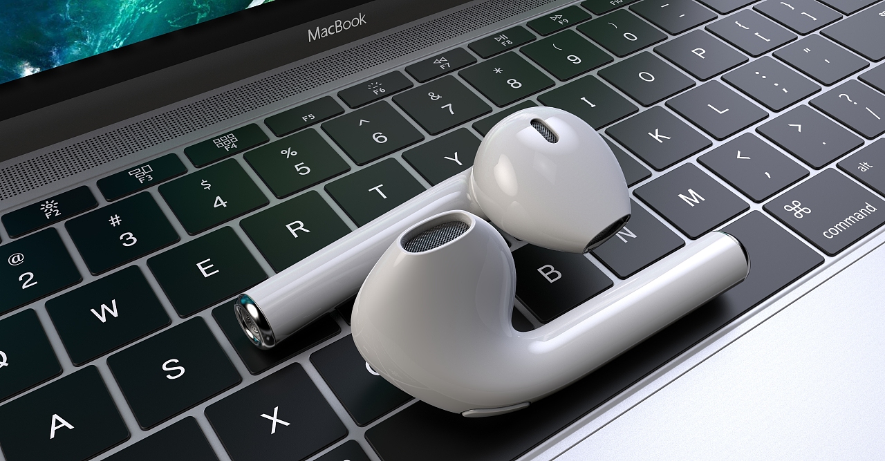 蘋果無線耳機(jī)渲染練習(xí)|工業(yè)/產(chǎn)品|電子產(chǎn)品|安靜很